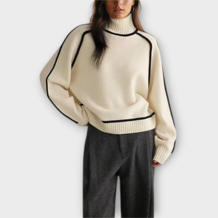 Emilie - Soft & Elegant Roll Neck Jumper