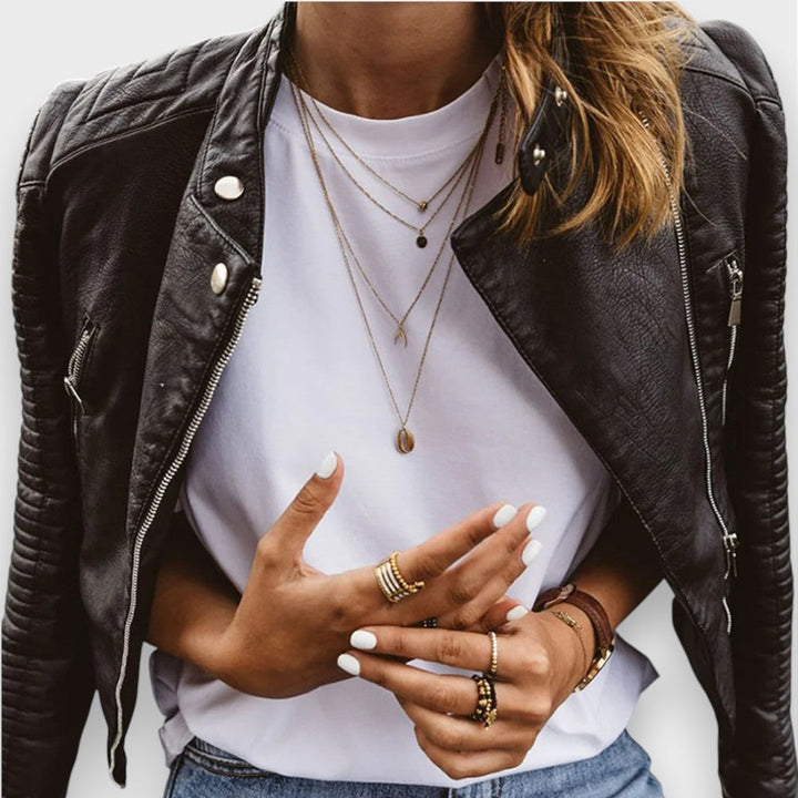 Santana | Elegant Leather Jacket