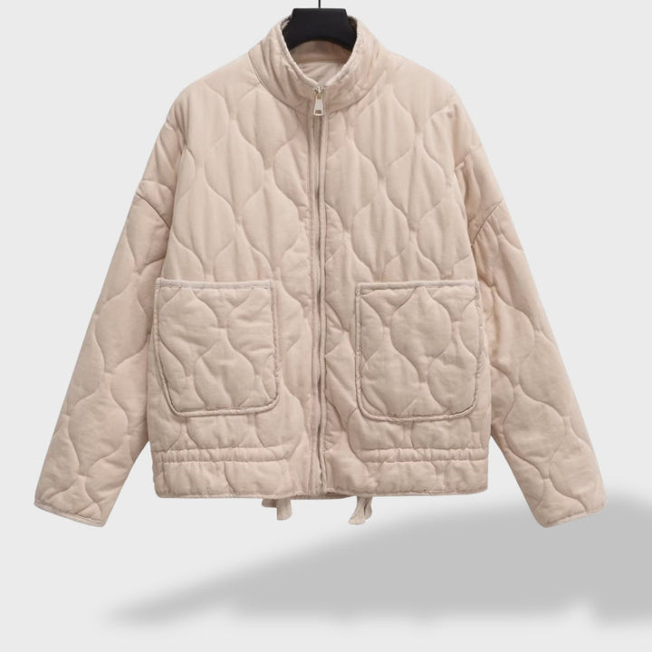 Grace | Quilted Bomber Jacket for Women in Fleece