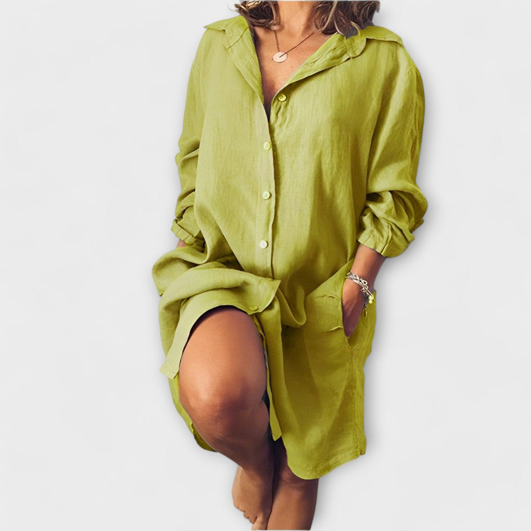 Lässig Cotton Blouse for Everyday