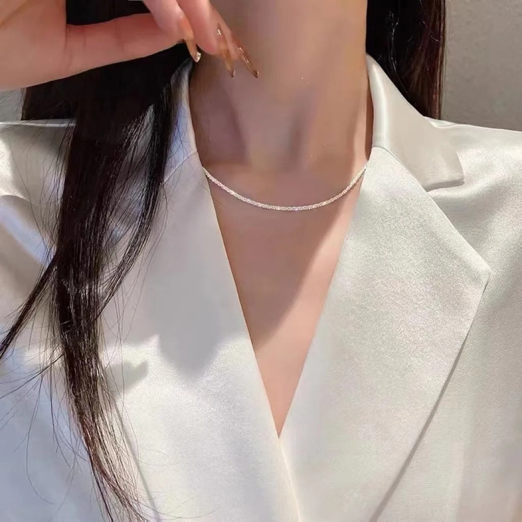 Starlight Necklace Silver Set