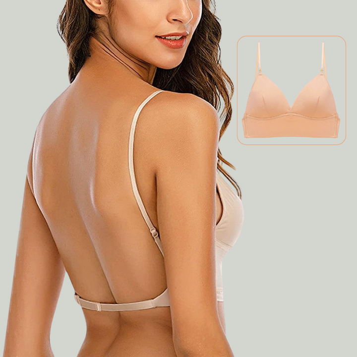 Backless Women's Bra with Adjustable Straps | Lucia