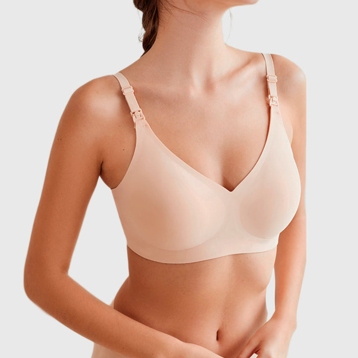 Comfortable and silky nursing bra with removable cups for women | Liana