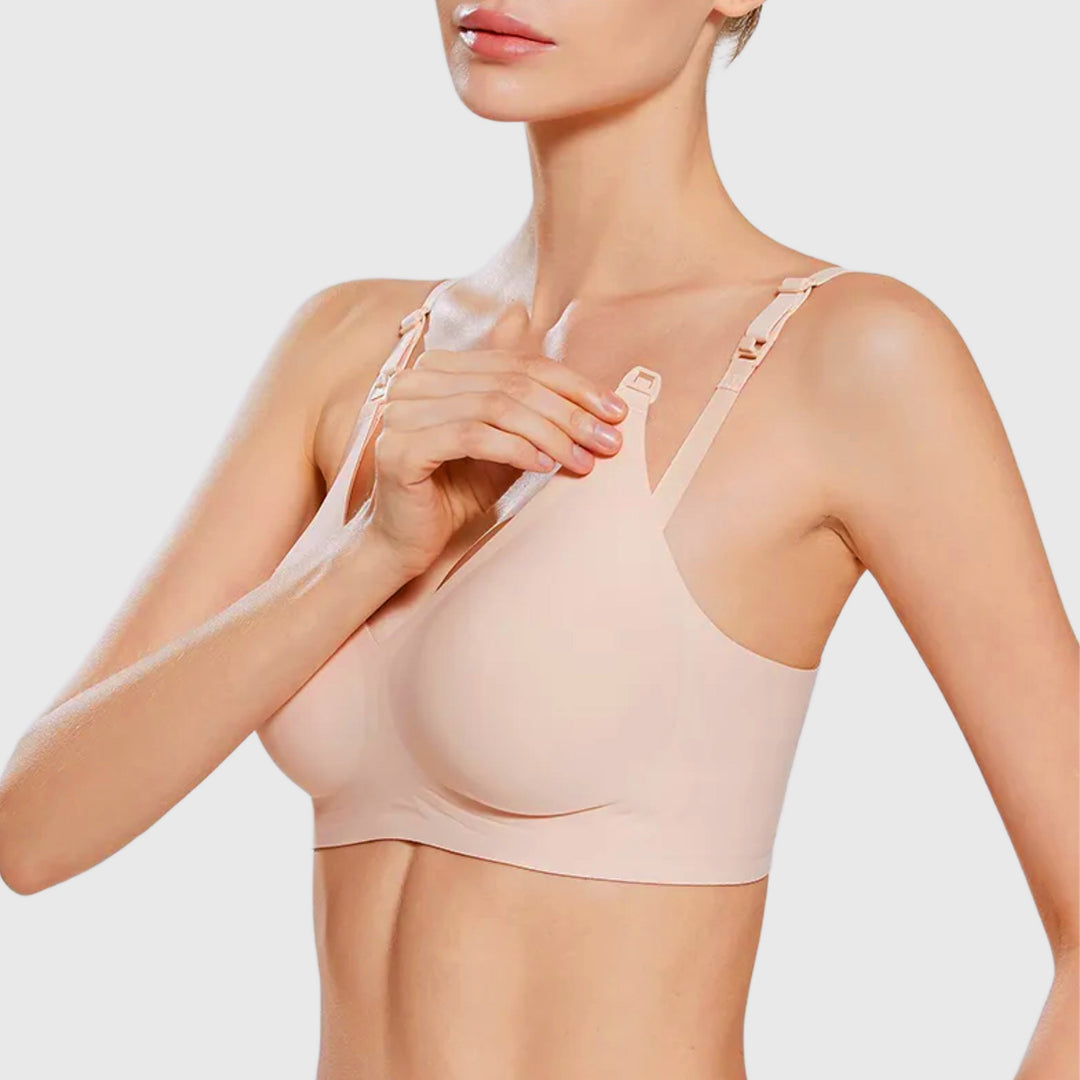Comfortable and silky nursing bra with removable cups for women | Liana