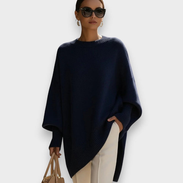 Lilian | Oversized Poncho Jumper