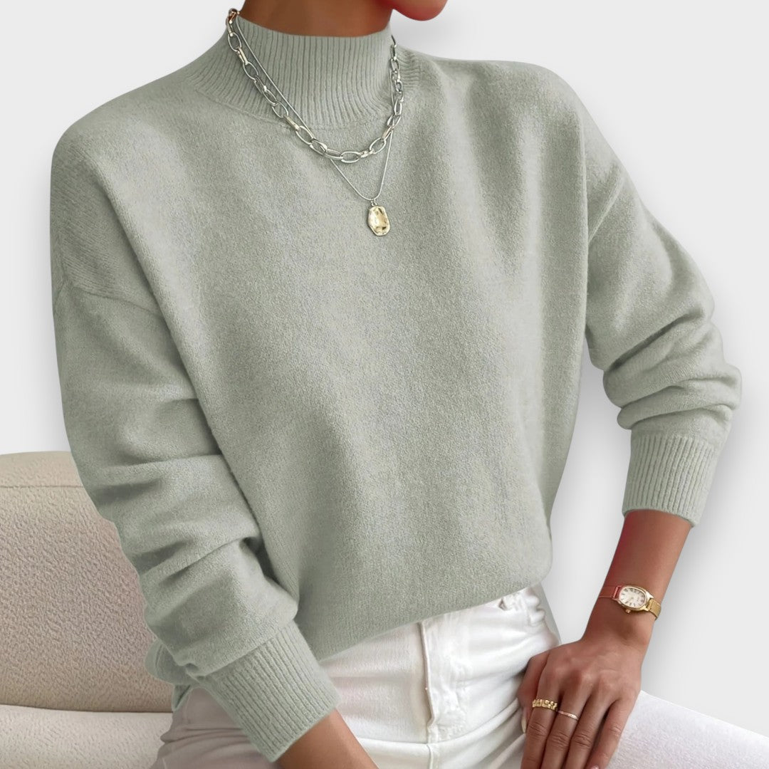 Erika | Elegant and Comfortable Roll Neck Jumper