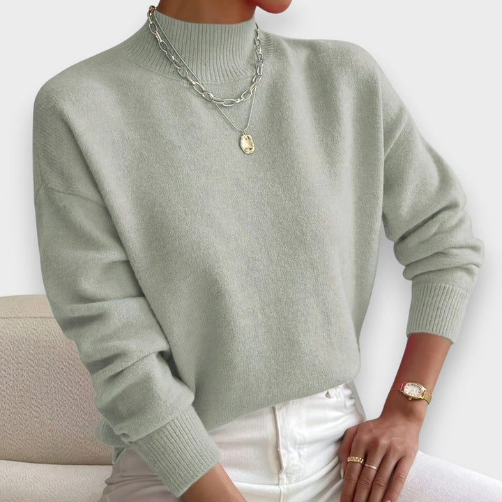 Erika | Elegant and Comfortable Roll Neck Jumper