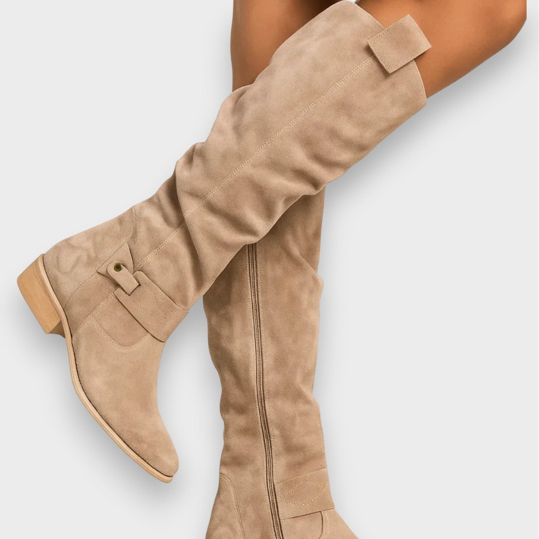 Laura | Suede Orthopaedic Boots