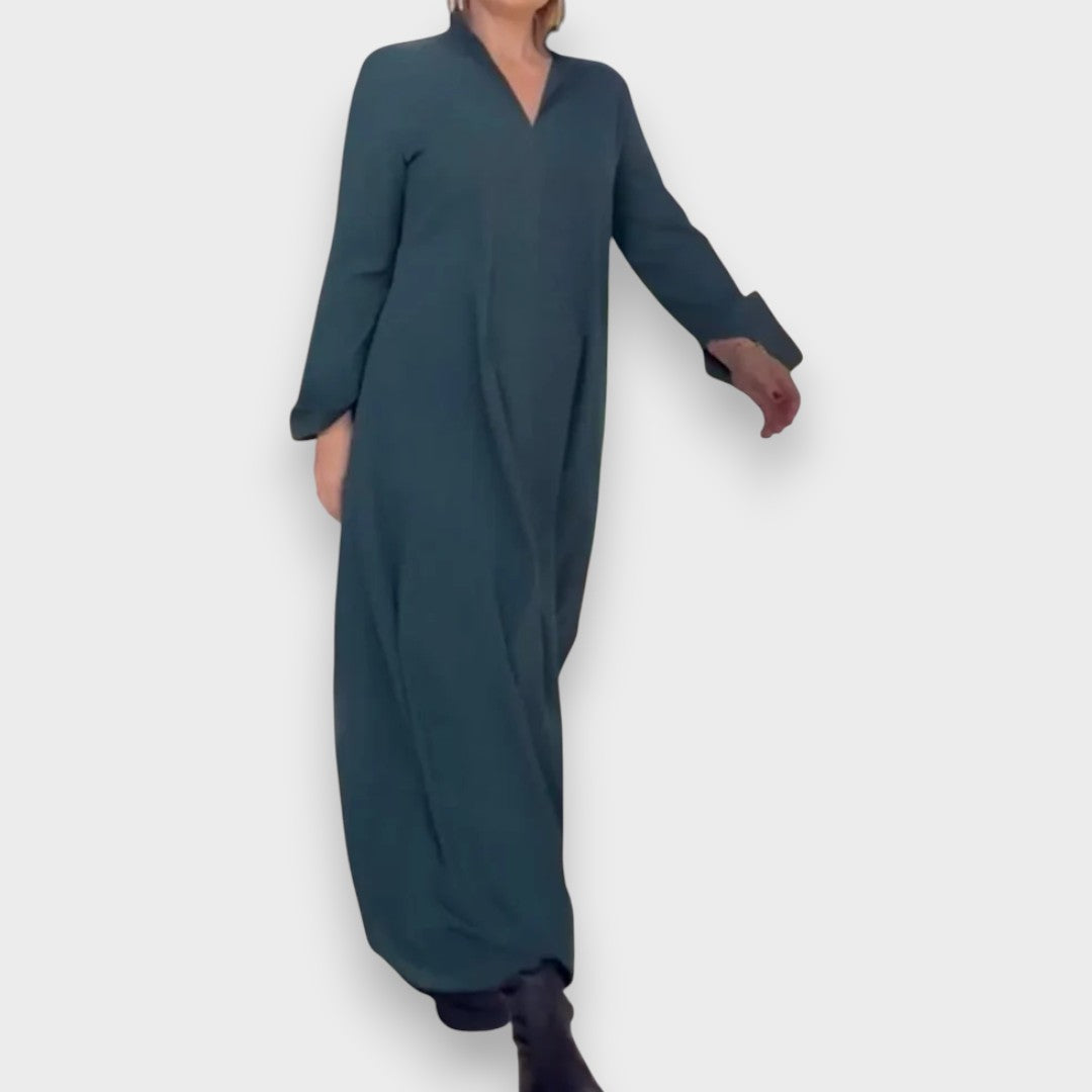 Cécile | Long Dress with Side Slits