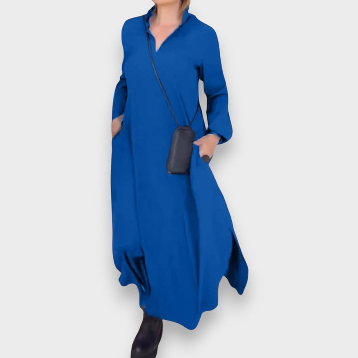 Cécile | Long Dress with Side Slits