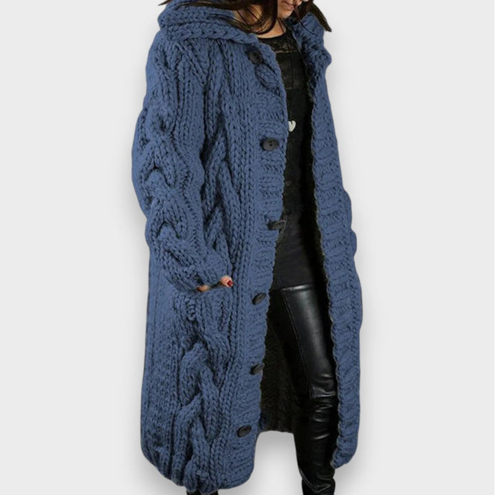 Camille | Elegant Comfortable Coat with Belly Coverage