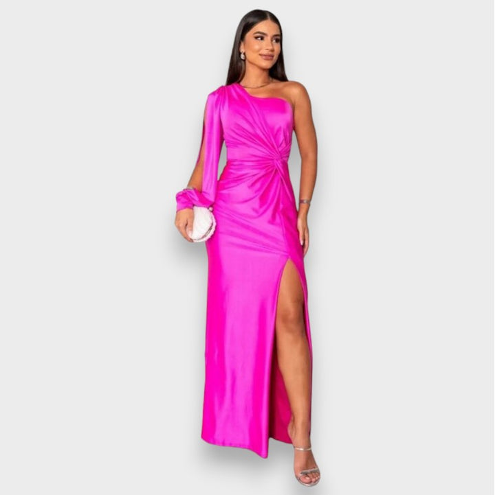 Zarra | Elegant One-Shoulder Maxi Dress