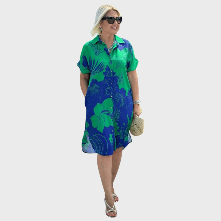 Naomi | Dress with Floral Pattern