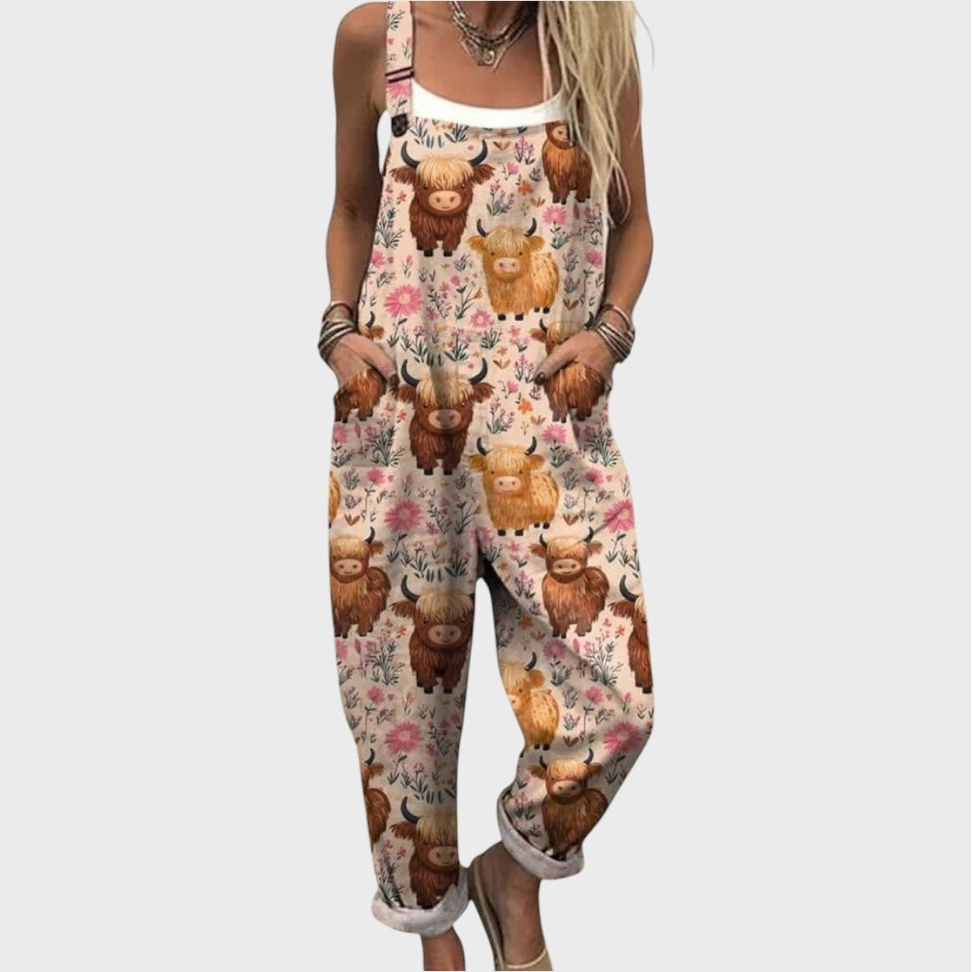 Liesel | Lightweight Vintage Jumpsuit