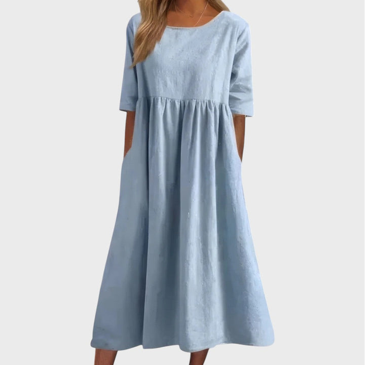 Sofia | Flattering Cotton Dress