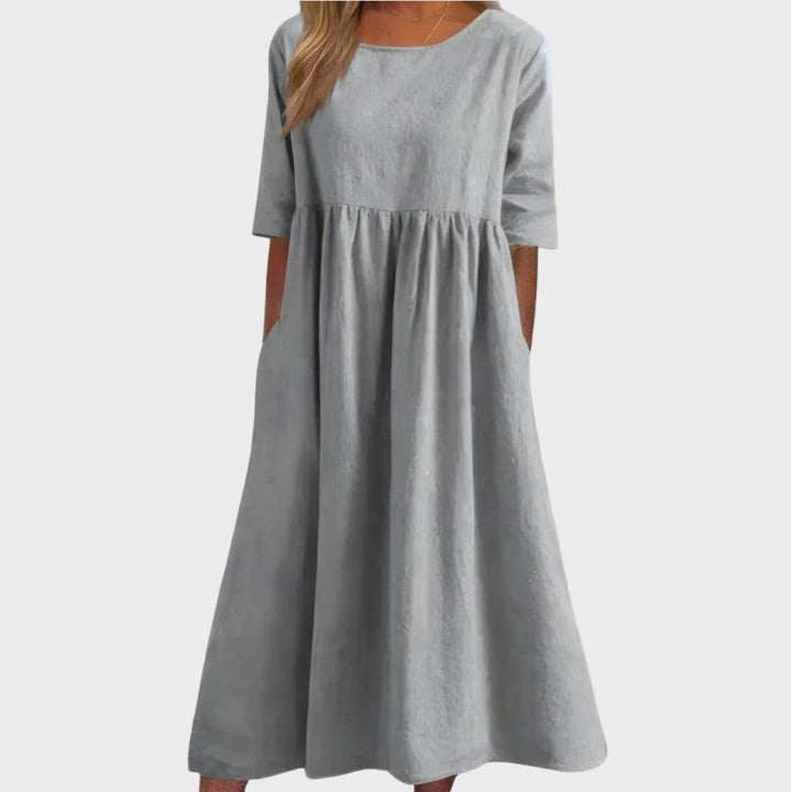 Sofia | Flattering Cotton Dress