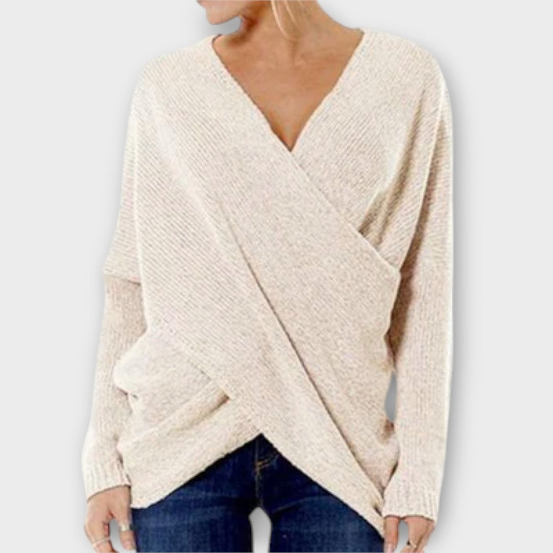 Heidi - Crossed Pullover