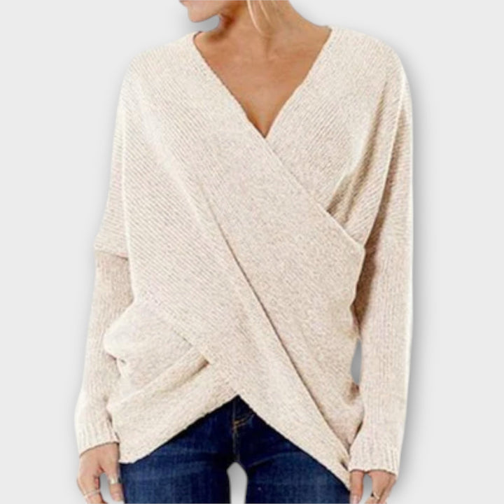 Heidi - Crossed Pullover