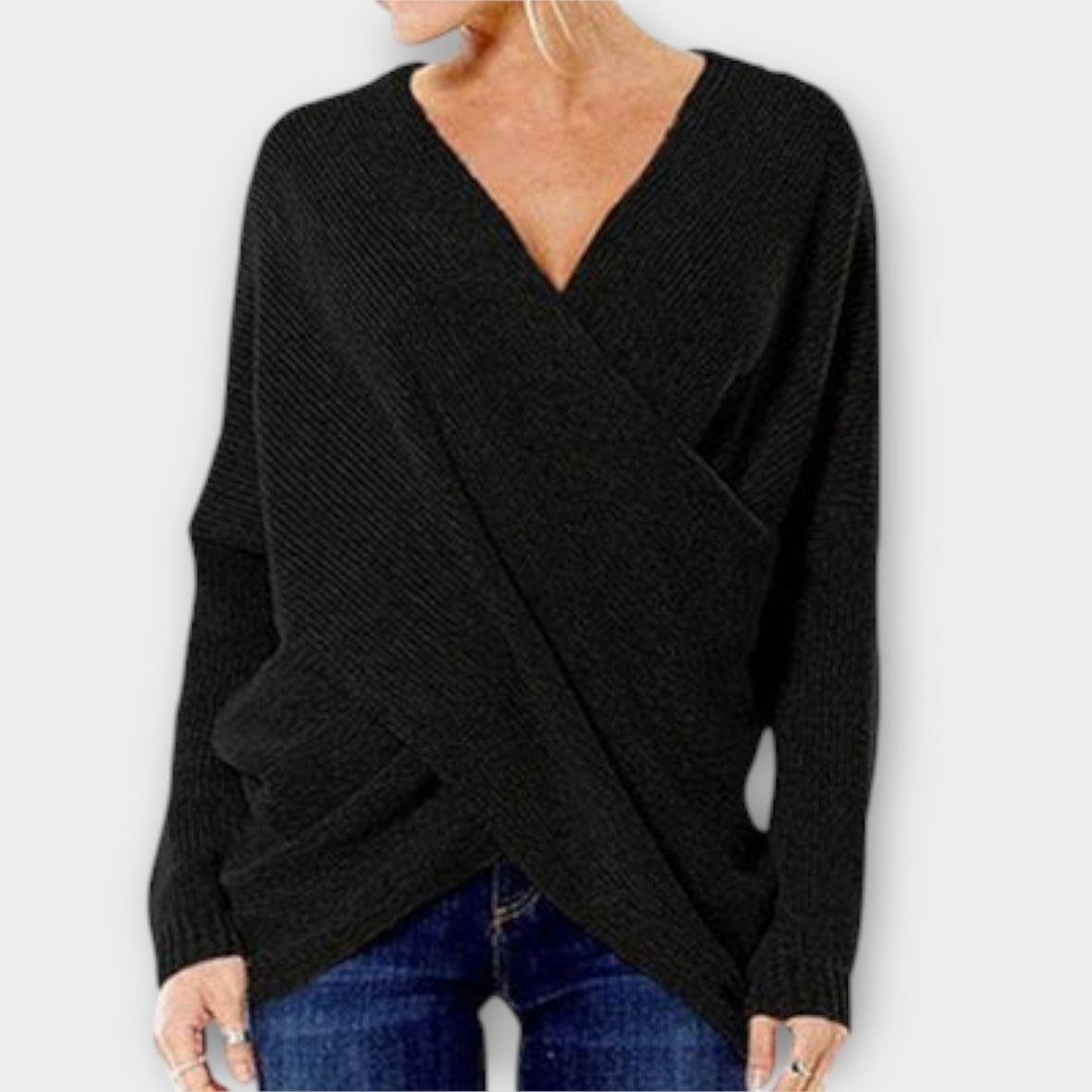 Heidi - Crossed Pullover