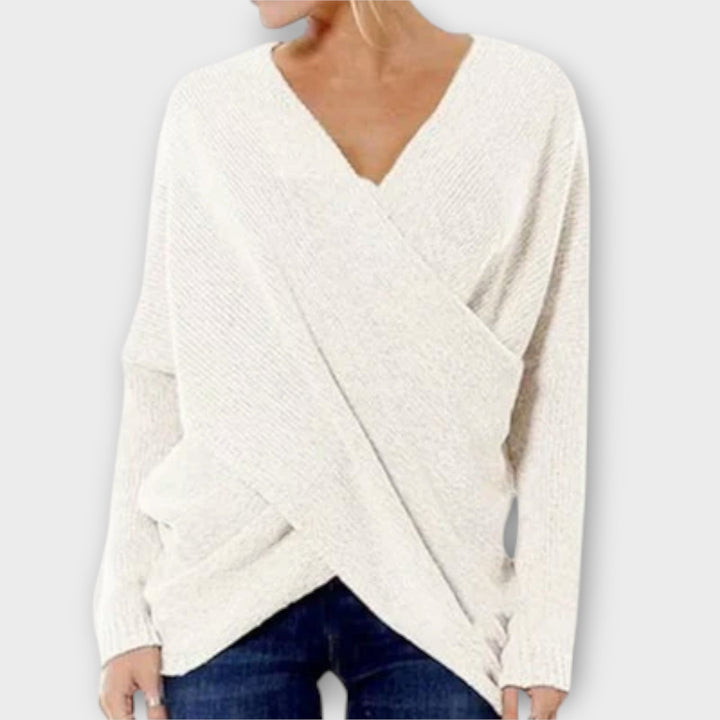 Heidi - Crossed Pullover