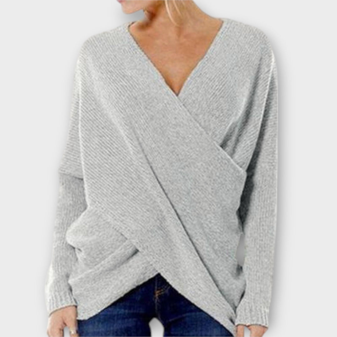 Heidi - Crossed Pullover