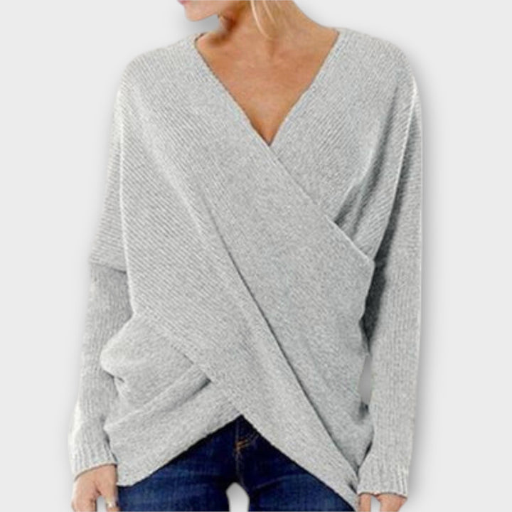 Heidi - Crossed Pullover